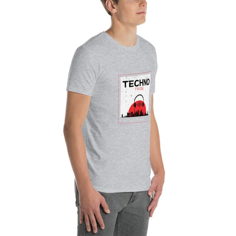 TECHNO TRIBE BLACKOUT 03 MEN'S PREMIUM T-SHIRT TIGER SPIRIT MEGASTORE 