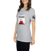 TECHNO TRIBE BLACKOUT 03 WOMEN'S PREMIUM T-SHIRT TIGER SPIRIT MEGASTORE 