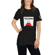 TECHNO TRIBE BLACKOUT 03 WOMEN'S PREMIUM T-SHIRT TIGER SPIRIT MEGASTORE 