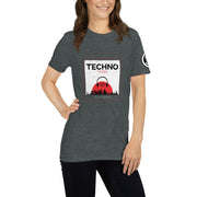 TECHNO TRIBE BLACKOUT 03 WOMEN'S PREMIUM T-SHIRT TIGER SPIRIT MEGASTORE 