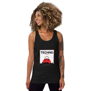 TECHNO TRIBE BLACKOUT 03 WOMEN'S PREMIUM TANK TOP TIGER SPIRIT MEGASTORE Black XS 