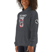 TECHNO TRIBE PODCAST 06 WOMEN'S PREMIUM HOODIE TIGER SPIRIT MEGASTORE 