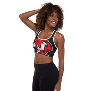 TIGER SPIRIT PRO PERFORMANCE ADULT DRI-FIT PADDED SPORTS BRA TIGER SIRIT MERCH 