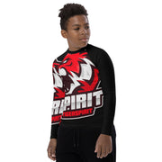 TIGER SPIRIT PRO PERFORMANCE JUNIOR-TEEN DRI-FIT RASH GUARD TIGER SIRIT MERCH 