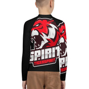 TIGER SPIRIT PRO PERFORMANCE JUNIOR-TEEN DRI-FIT RASH GUARD TIGER SIRIT MERCH 