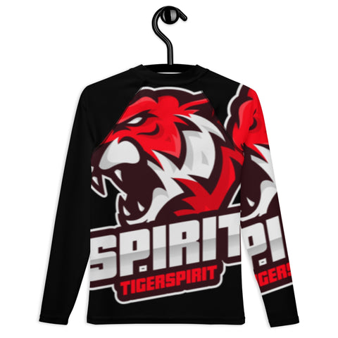 TIGER SPIRIT PRO PERFORMANCE JUNIOR-TEEN DRI-FIT RASH GUARD TIGER SIRIT MERCH 