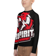 TIGER SPIRIT PRO PERFORMANCE JUNIOR-TEEN DRI-FIT RASH GUARD TIGER SIRIT MERCH 