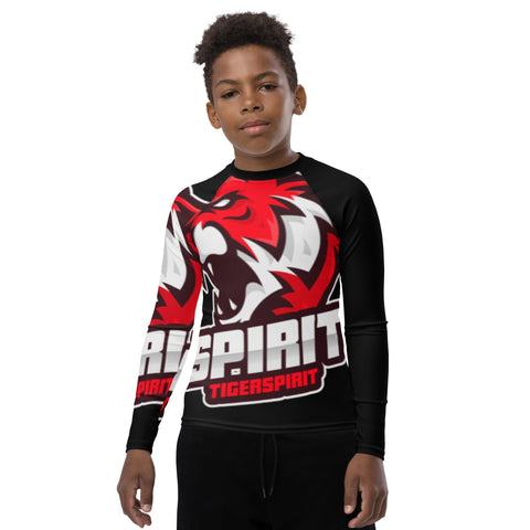 TIGER SPIRIT PRO PERFORMANCE JUNIOR-TEEN DRI-FIT RASH GUARD TIGER SIRIT MERCH 8 