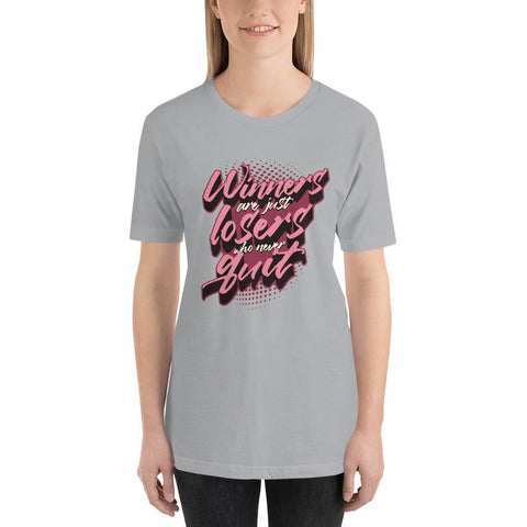 WOMEN T-SHIRT MOTIVATIONAL QUOTES T-SHIRTS THE SUCCESS MERCH Silver S 