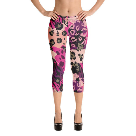 WOMENS ATHLEISURE CAPRI LEGGINGS CUSTOM PRINT ATHLEISURE WOMENSWEAR THE SUCCESS MERCH 