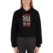 WOMENS ATHLEISURE CROPPED HOODIE MOTIVATIONAL QUOTES HOODIES THE SUCCESS MERCH Black S 