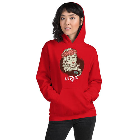 WOMENS ATHLEISURE HOODIE THE SUCCESS MERCH Red S 