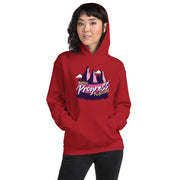 WOMENS ATHLEISURE HOODIE THE SUCCESS MERCH Red S 