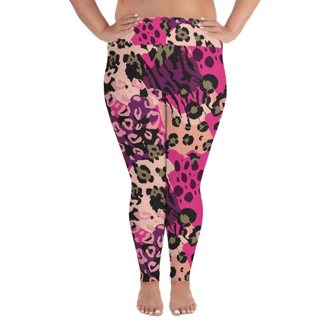 WOMENS ATHLEISURE PLUS SIZE LEGGINGS CUSTOM PRINT ATHLEISURE WOMENSWEAR THE SUCCESS MERCH 