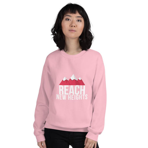 WOMENS ATHLEISURE SWEATSHIRT THE SUCCESS MERCH Light Pink S 