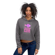 WOMENS CROP HOODY WAVES FOR DAYS MOTIVATIONAL QUOTES HOODIES THE SUCCESS MERCH Storm S 