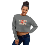 WOMENS CROP SWEATSHIRT MOTIVATIONAL QUOTES SWEATSHIRTS THE SUCCESS MERCH Deep Heather S 