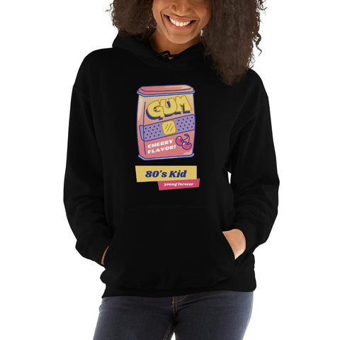 WOMENS HOODIE 80'S KID FOREVER MOTIVATIONAL QUOTES HOODIES THE SUCCESS MERCH Black S 