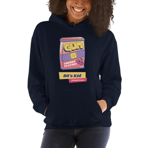 WOMENS HOODIE 80'S KID FOREVER MOTIVATIONAL QUOTES HOODIES THE SUCCESS MERCH Navy S 