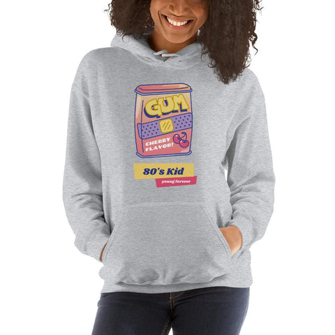WOMENS HOODIE 80'S KID FOREVER MOTIVATIONAL QUOTES HOODIES THE SUCCESS MERCH Sport Grey S 