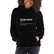 WOMENS HOODIE DICTIONARY EXCELLENCE MOTIVATIONAL QUOTES HOODIES THE SUCCESS MERCH Black S 