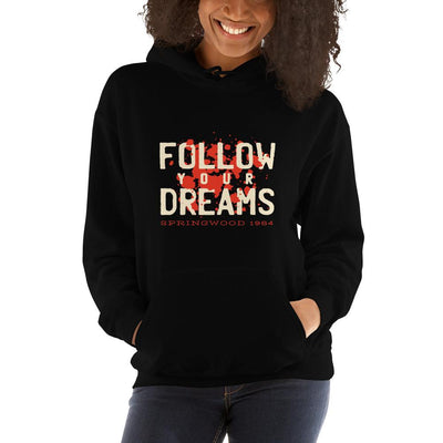 WOMENS HOODIE MOTIVATIONAL QUOTES HOODIES THE SUCCESS MERCH Black S 
