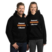 WOMENS HOODIE SUNSET CHASER MOTIVATIONAL QUOTES HOODIES THE SUCCESS MERCH 