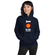 WOMENS JUST BE THE SUNSHINE HOODIE MOTIVATIONAL QUOTES HOODIES THE SUCCESS MERCH Navy S 