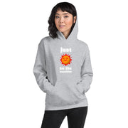 WOMENS JUST BE THE SUNSHINE HOODIE MOTIVATIONAL QUOTES HOODIES THE SUCCESS MERCH Sport Grey S 