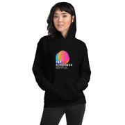 WOMENS LET KINDNESS RIPPLE HOODY MOTIVATIONAL QUOTES HOODIES THE SUCCESS MERCH Black S 