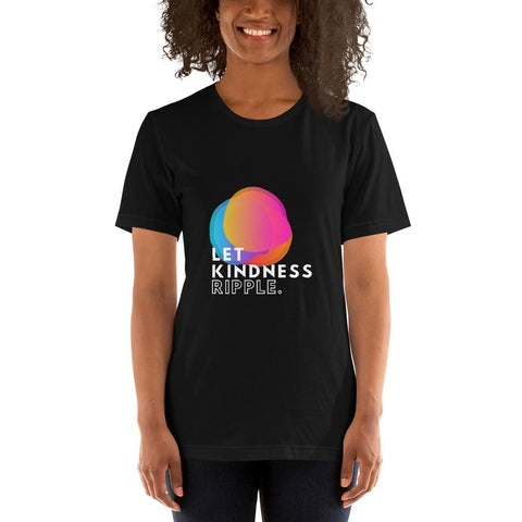 WOMENS LET KINDNESS RIPPLE T-SHIRT MOTIVATIONAL QUOTES T-SHIRTS THE SUCCESS MERCH 