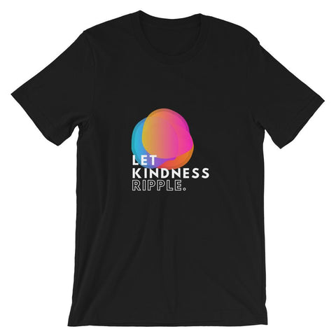 WOMENS LET KINDNESS RIPPLE T-SHIRT MOTIVATIONAL QUOTES T-SHIRTS THE SUCCESS MERCH 