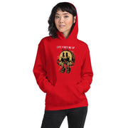WOMENS MOTIVATIONAL ATHLEISURE HOODIE THE SUCCESS MERCH Red S 