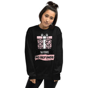 WOMENS MOTIVATIONAL ATHLEISURE SWEATSHIRT THE SUCCESS MERCH Black S 