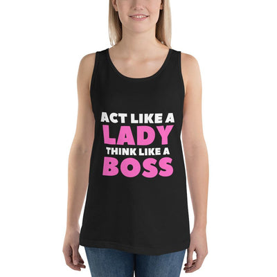 WOMENS PREMIUM ATHLEISURE TANK TOP THE SUCCESS MERCH Black S 