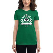 WOMENS PREMIUM FASHION FIT T-SHIRT MOTIVATIONAL QUOTES T-SHIRTS THE SUCCESS MERCH Kelly Green S 