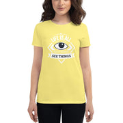 WOMENS PREMIUM FASHION FIT T-SHIRT MOTIVATIONAL QUOTES T-SHIRTS THE SUCCESS MERCH Spring Yellow S 