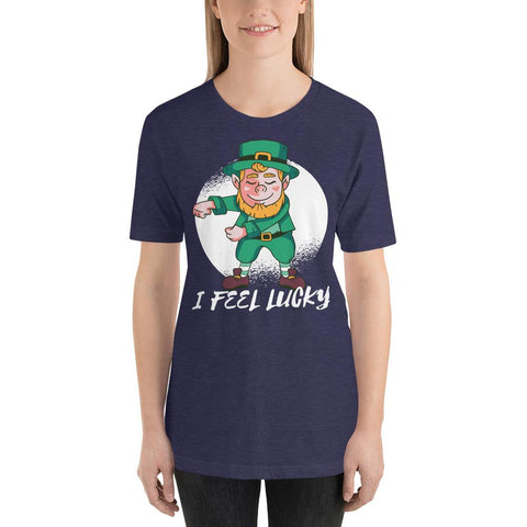 WOMENS PREMIUM ST PATRICKS DAY T-SHIRT THE SUCCESS MERCH Heather Midnight Navy XS 