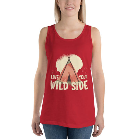 WOMENS PREMIUM TANK TOP THE SUCCESS MERCH Red XS 