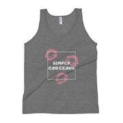 WOMENS SIMPLY GORGEOUS TANK TOP MOTIVATIONAL QUOTES T-SHIRTS THE SUCCESS MERCH Athletic Grey XS 
