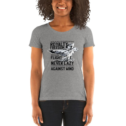 WOMENS SLIM FIT TEE THE SUCCESS MERCH Grey Triblend S 