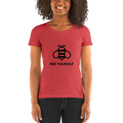 WOMENS SLIM FIT TEE THE SUCCESS MERCH Red Triblend S 