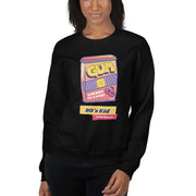 WOMENS SWEATSHIRT 80S KID FOREVER THE SUCCESS MERCH 