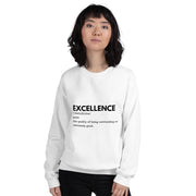 WOMENS SWEATSHIRT DICTIONARY EXCELLENCE MOTIVATIONAL QUOTES SWEATSHIRTS THE SUCCESS MERCH White S 
