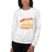 WOMENS SWEATSHIRT ONE WITH THE MOUNTAINS MOTIVATIONAL QUOTES SWEATSHIRTS THE SUCCESS MERCH White 