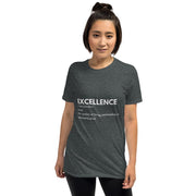 WOMENS T-SHIRT DICTIONARY TEE EXCELLENCE MOTIVATIONAL QUOTES T-SHIRTS THE SUCCESS MERCH Dark Heather S 