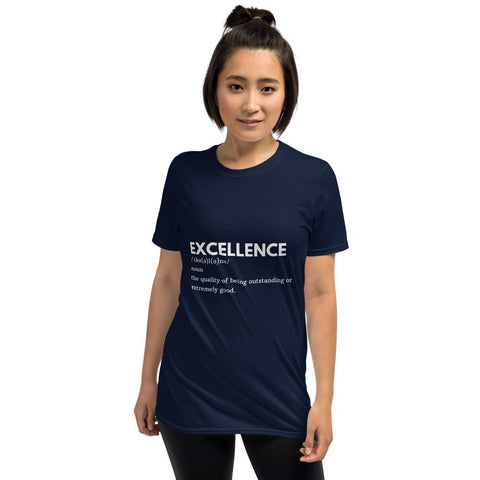 WOMENS T-SHIRT DICTIONARY TEE EXCELLENCE MOTIVATIONAL QUOTES T-SHIRTS THE SUCCESS MERCH Navy S 