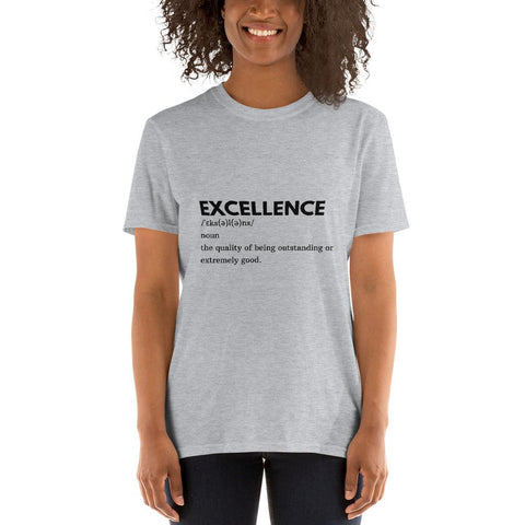 WOMENS T-SHIRT DICTIONARY TEE EXCELLENCE MOTIVATIONAL QUOTES T-SHIRTS THE SUCCESS MERCH Sport Grey S 