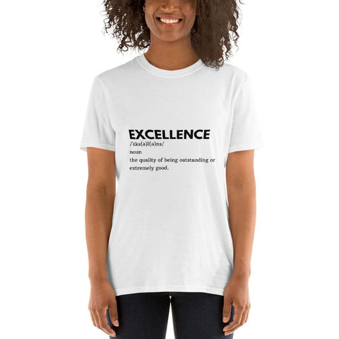 WOMENS T-SHIRT DICTIONARY TEE EXCELLENCE MOTIVATIONAL QUOTES T-SHIRTS THE SUCCESS MERCH White S 