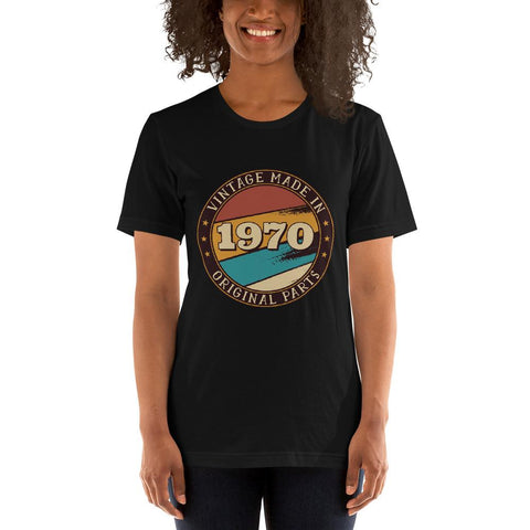 WOMENS T-SHIRT VINTAGE MADE IN 1970 THE SUCCESS MERCH 